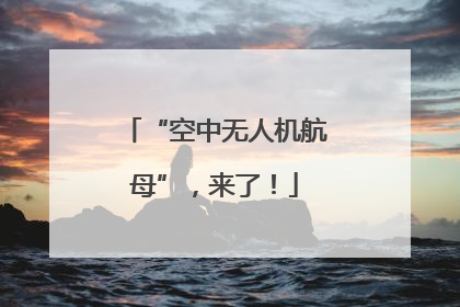 “空中无人机航母”，来了！