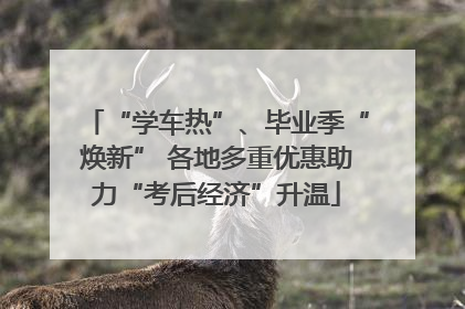 “学车热”、毕业季“焕新” 各地多重优惠助力“考后经济”升温
