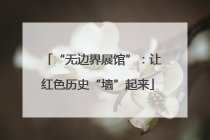 “无边界展馆”：让红色历史“墙”起来
