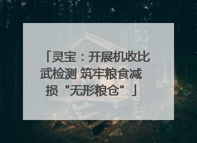 灵宝：开展机收比武检测 筑牢粮食减损“无形粮仓”