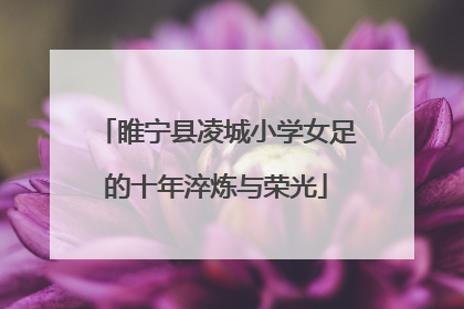 睢宁县凌城小学女足的十年淬炼与荣光