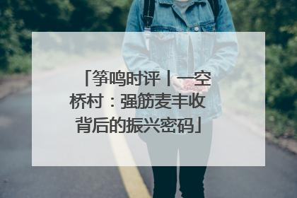 筝鸣时评丨一空桥村：强筋麦丰收背后的振兴密码