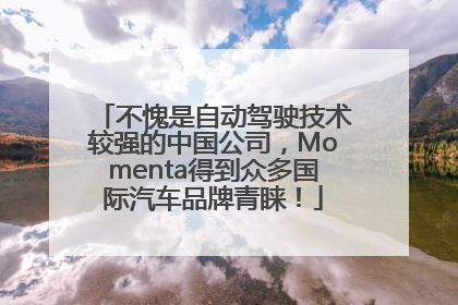 不愧是自动驾驶技术较强的中国公司，Momenta得到众多国际汽车品牌青睐！