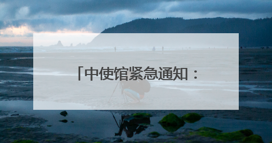 中使馆紧急通知：中国公民尽快转移