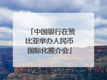 中国银行在赞比亚举办人民币国际化推介会