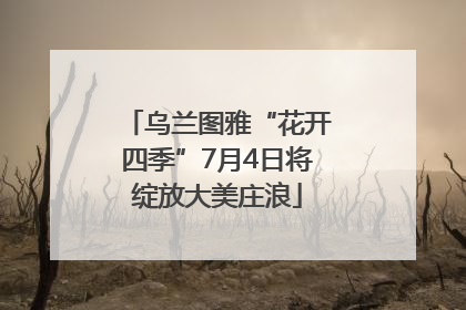 乌兰图雅“花开四季”7月4日将绽放大美庄浪
