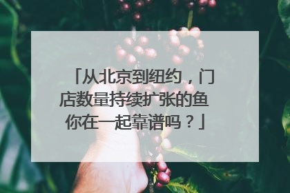 从北京到纽约，门店数量持续扩张的鱼你在一起靠谱吗？