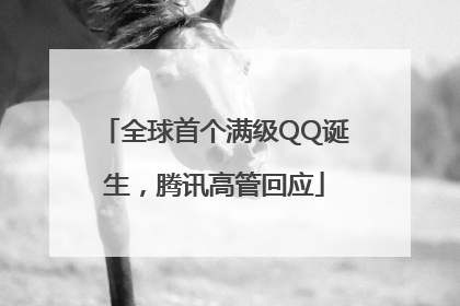全球首个满级QQ诞生，腾讯高管回应