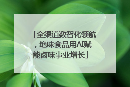 全渠道数智化领航，绝味食品用AI赋能卤味事业增长