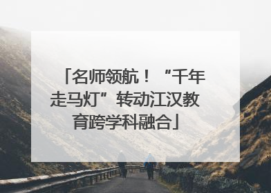 名师领航！“千年走马灯”转动江汉教育跨学科融合