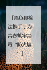 嘉鱼县检法携手，为青春筑牢禁毒“防火墙”