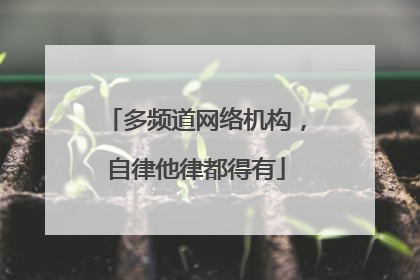 多频道网络机构，自律他律都得有