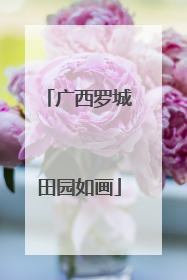 广西罗城田园如画