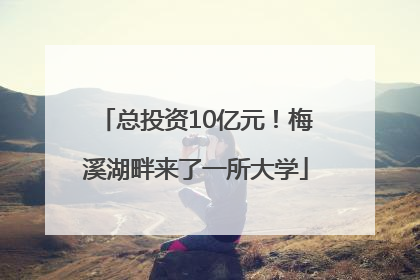 总投资10亿元！梅溪湖畔来了一所大学