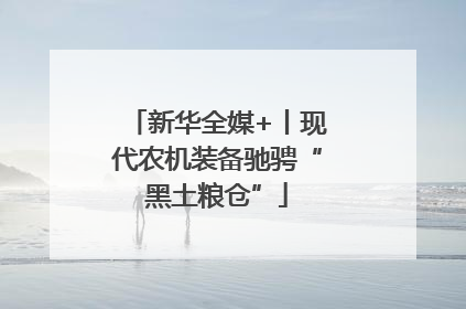 新华全媒+丨现代农机装备驰骋“黑土粮仓”