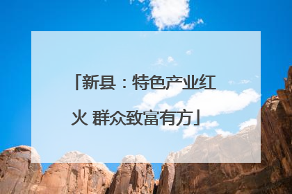 新县：特色产业红火 群众致富有方