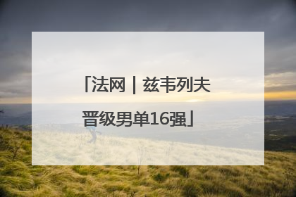 法网｜兹韦列夫晋级男单16强