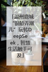 温州鹿城“银龄弄潮儿”玩转DeepSeek，智慧生活触手可及