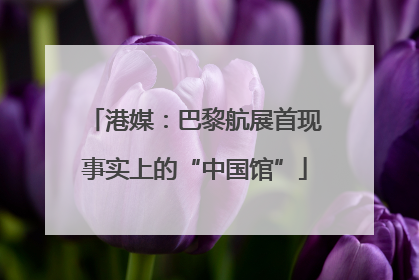 港媒：巴黎航展首现事实上的“中国馆”