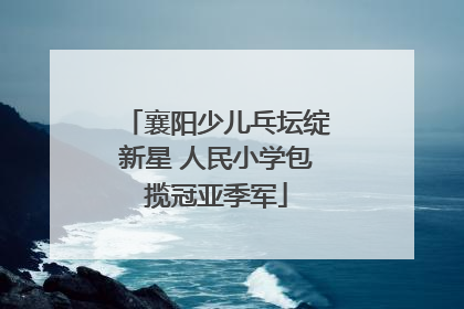 襄阳少儿乓坛绽新星 人民小学包揽冠亚季军