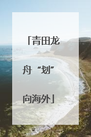 青田龙舟“划”向海外