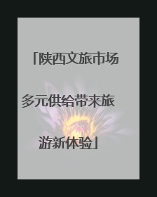 陕西文旅市场多元供给带来旅游新体验