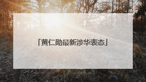黄仁勋最新涉华表态