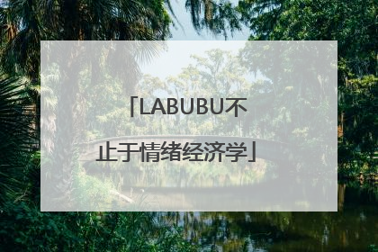 LABUBU不止于情绪经济学